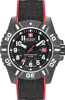 Часы Swiss Military Hanowa Black Carbon 06-4309.17.007.04CA